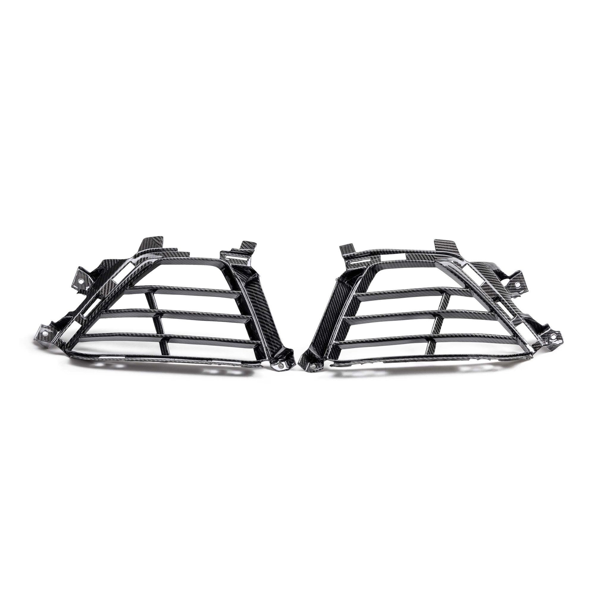 Cadillac CT5-V Blackwing Gloss Carbon Fiber Lower Grille (Pair)