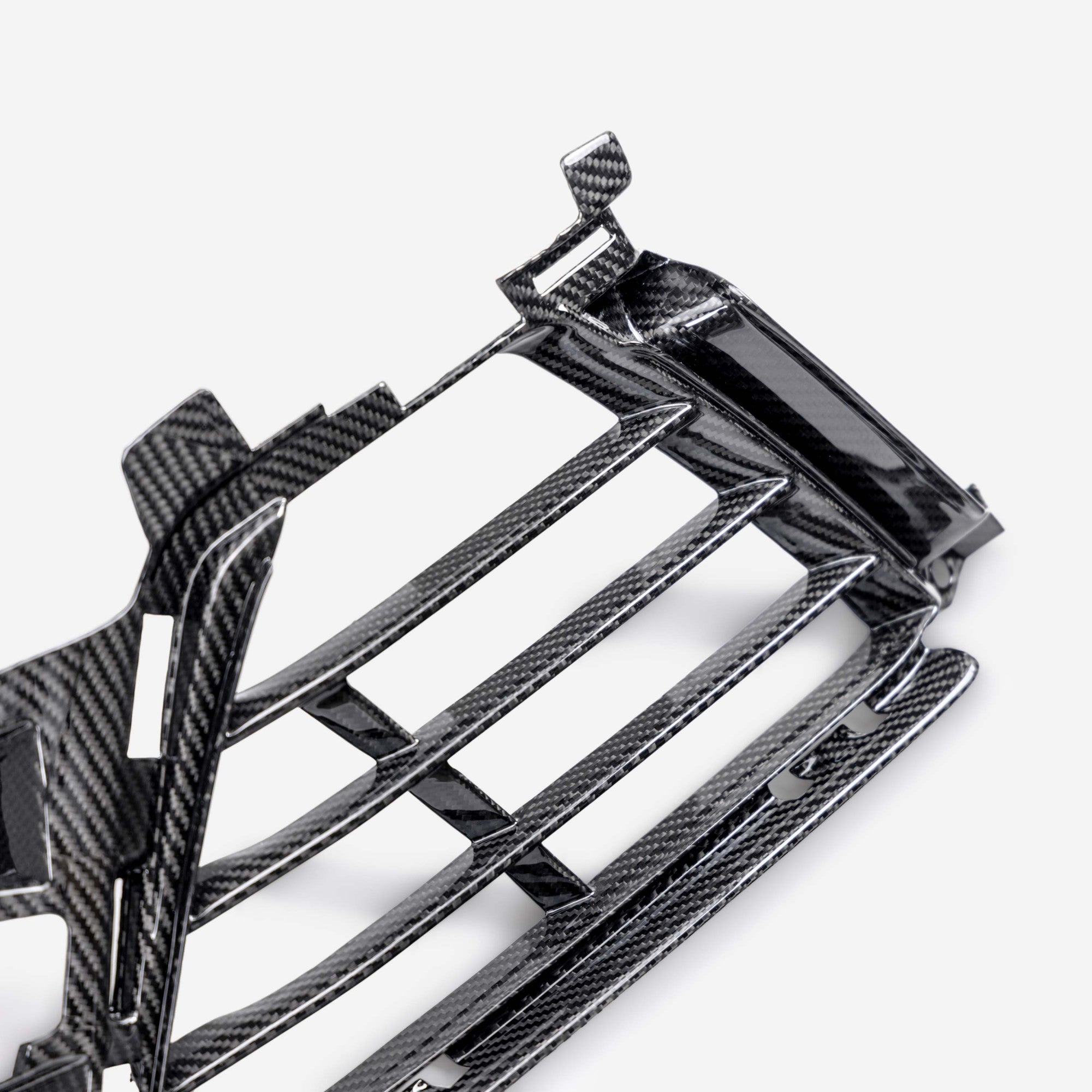 Cadillac CT5-V Blackwing Gloss Carbon Fiber Lower Grille (Pair)
