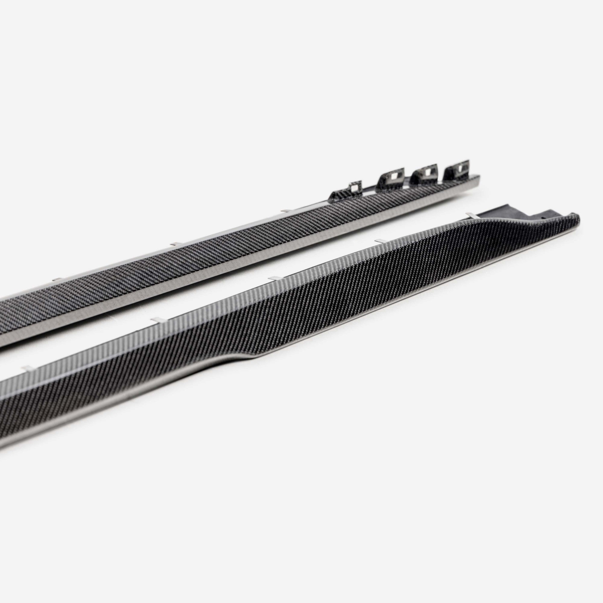 Cadillac CT5-V Blackwing Type-ST Gloss Carbon Fiber Side Rocker Panel Extensions