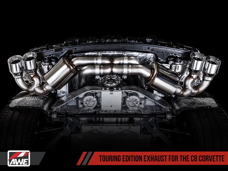 AWE Tuning C8 Chevrolet Corvette Touring Edition Exhaust