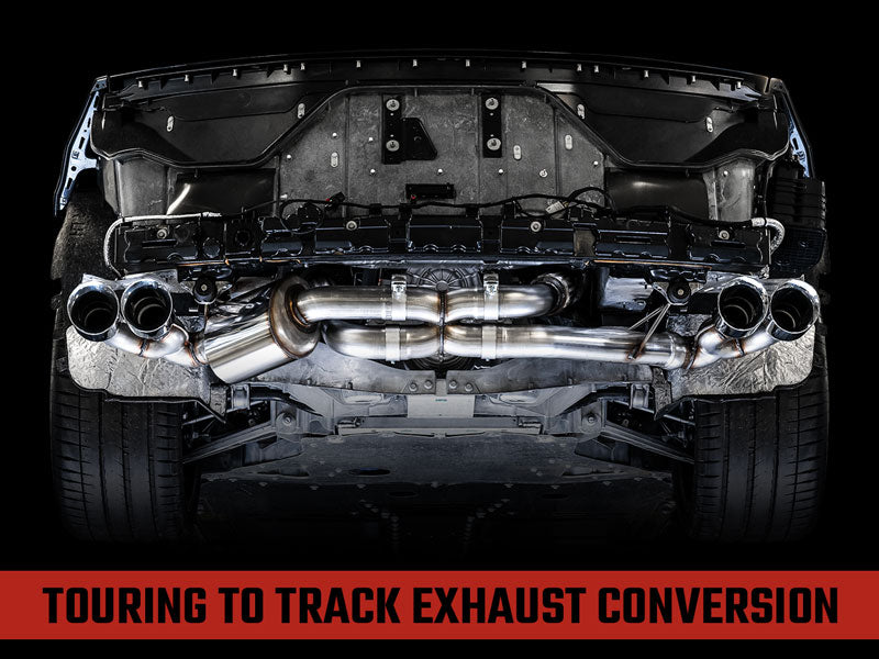 AWE Tuning C8 Corvette Exhaust Conversion - Touring to Track