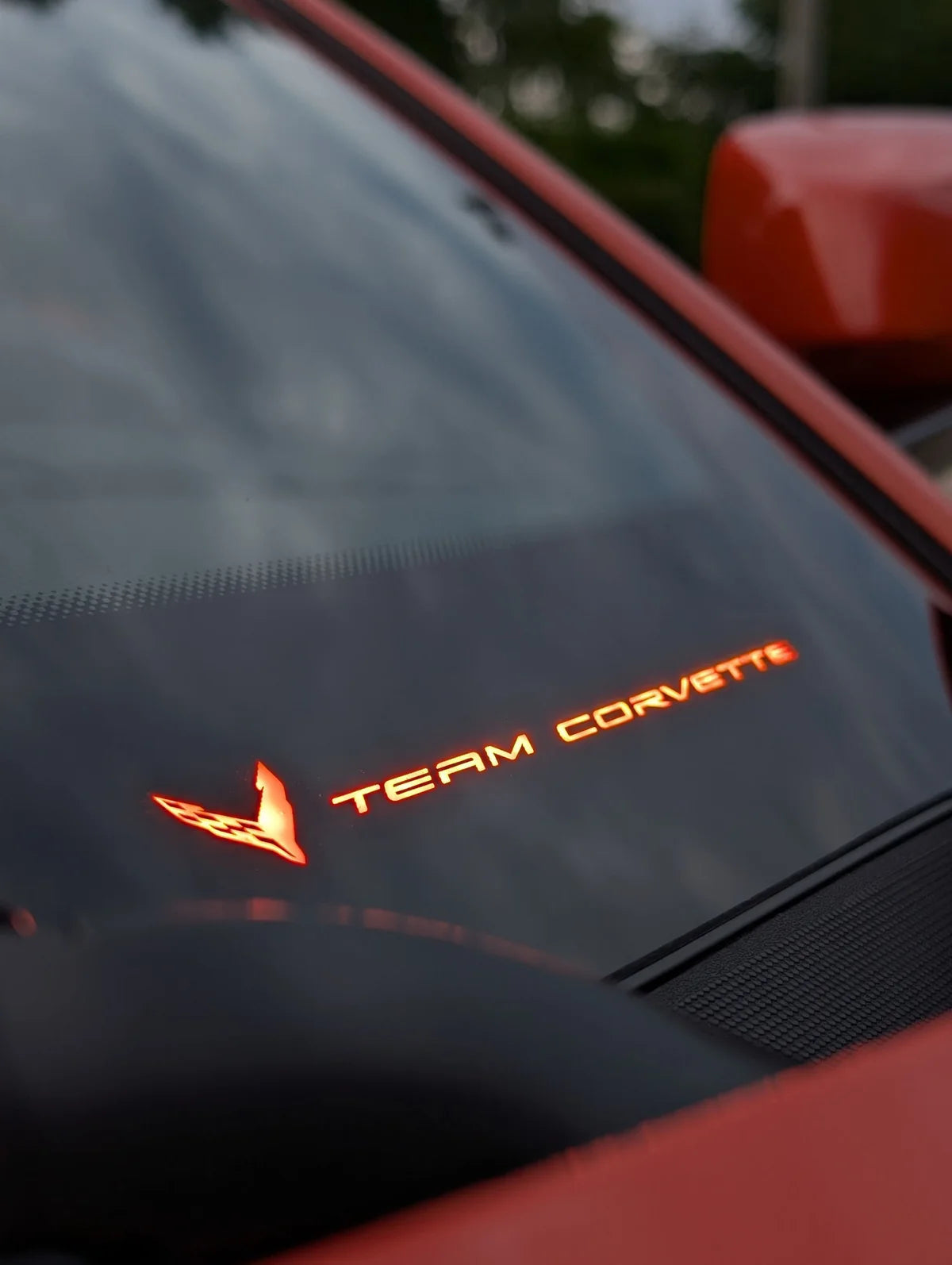 Boosted Lighting - "Team Corvette" Windshield LED