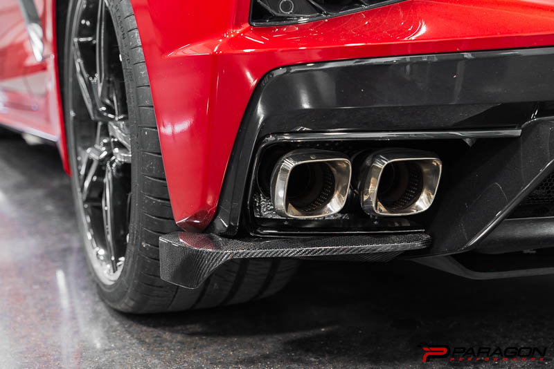Paragon C8 Corvette Carbon Fiber AeroMax Rear Spats