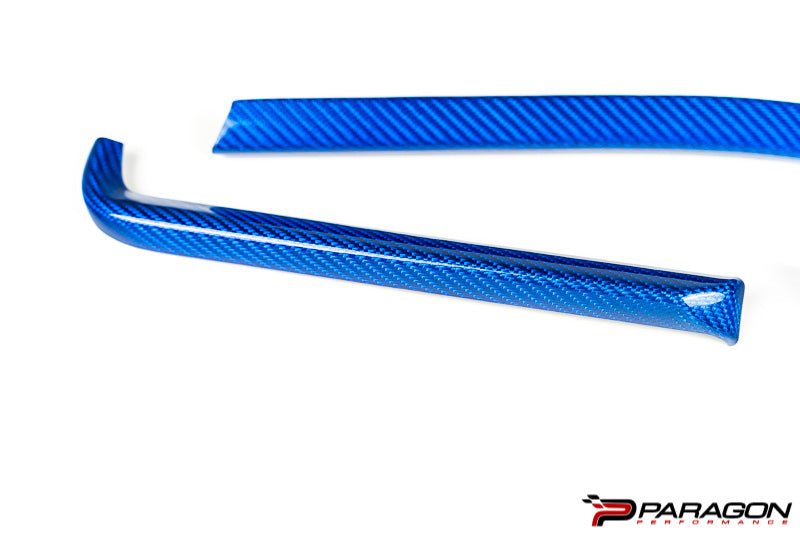 C8 Corvette Carbon Fiber Interior Trim - 3 Pc Kit - All Blue
