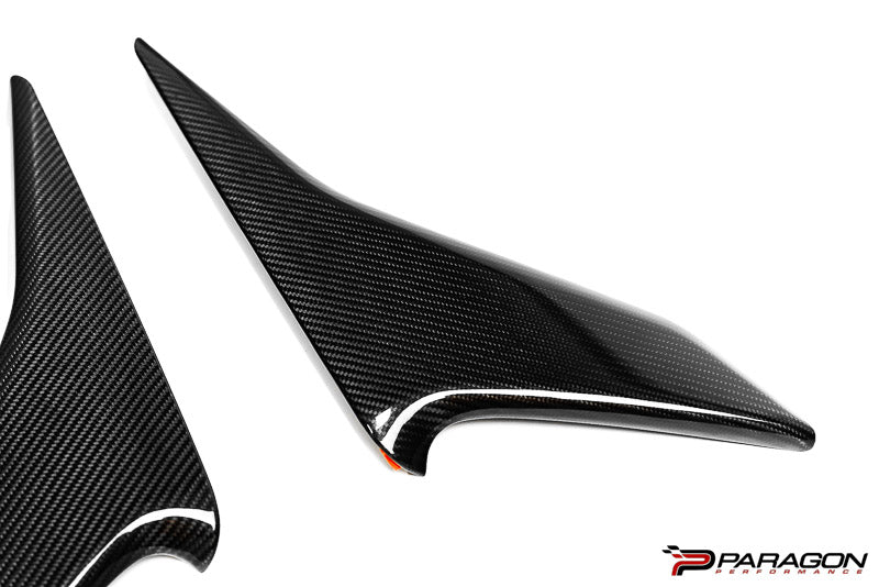 CCS C8 Corvette Carbon Fiber Lower Door Panel Overlay