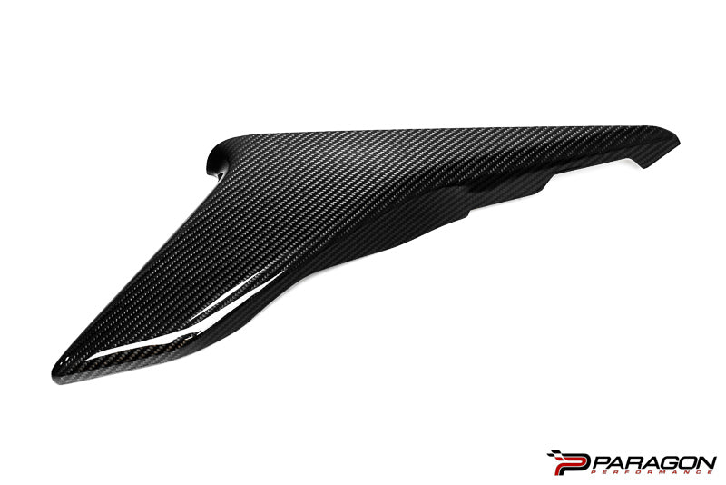CCS C8 Corvette Carbon Fiber Lower Door Panel Overlay