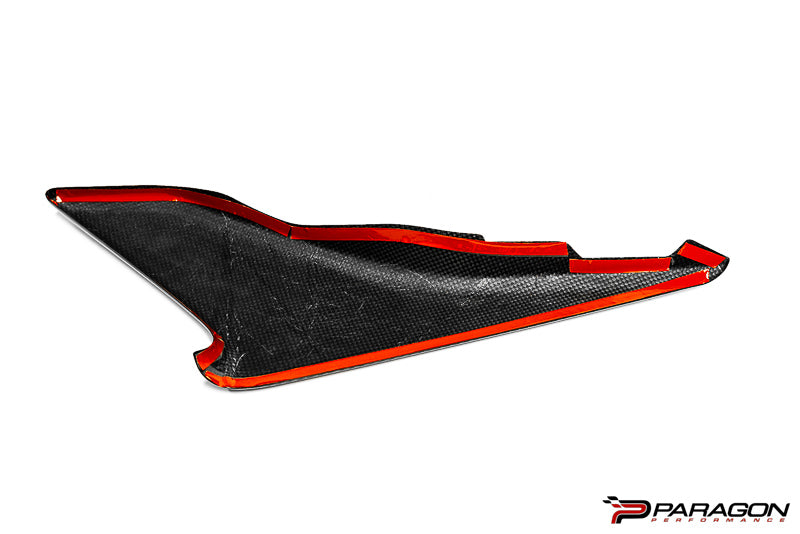 CCS C8 Corvette Carbon Fiber Lower Door Panel Overlay