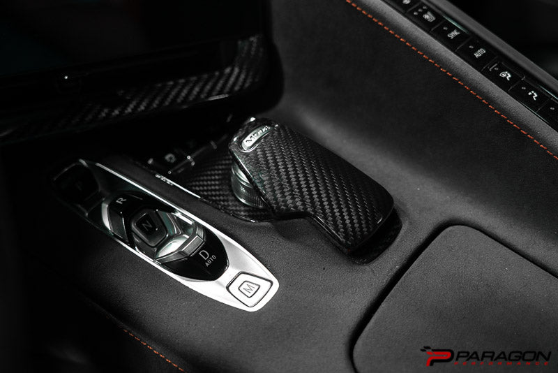 CCS C8 Corvette Carbon Fiber Mode Selector Overlay