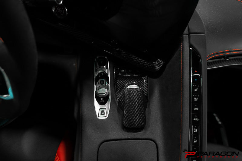 CCS C8 Corvette Carbon Fiber Mode Selector Overlay
