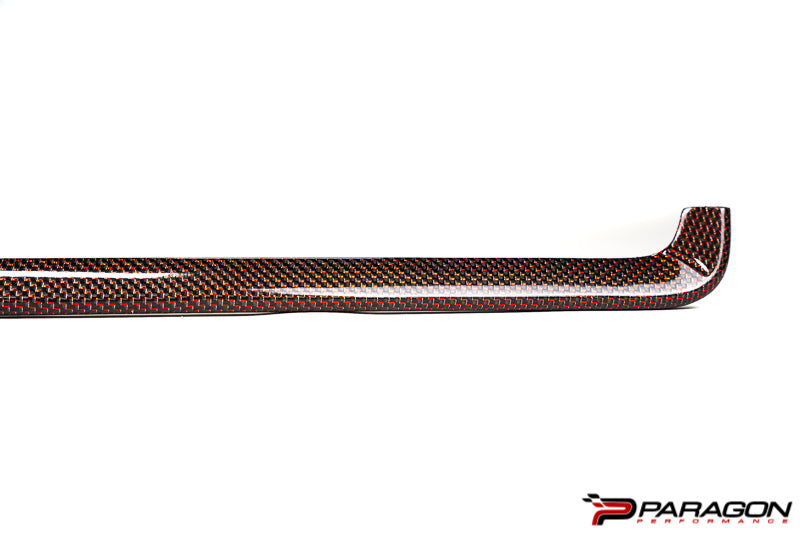 C8 Corvette Carbon Fiber Interior Trim - Red - 3 Pc Kit