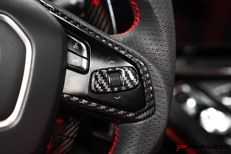 CCS C8 Corvette Steering Wheel Roller Covers