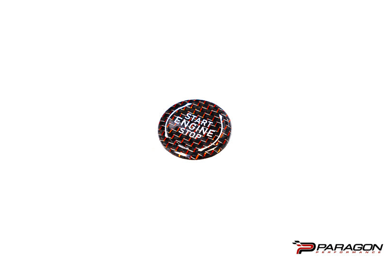 Carbon with Red Weave
