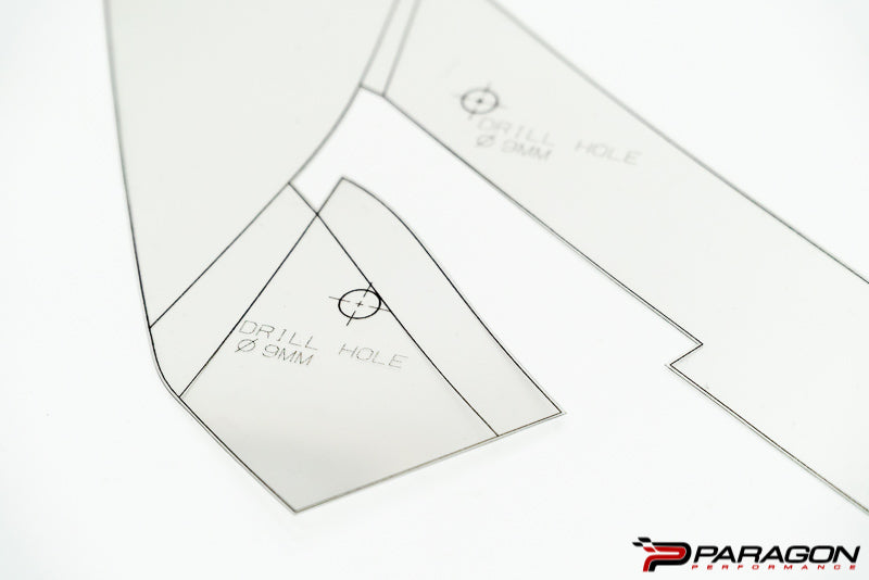 Paragon Performance C8 Corvette Carbon Fiber High Wing Spoiler