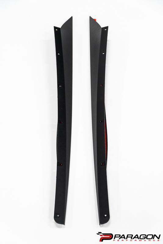 OEM C8 Corvette Rocker Panel Extensions - Black