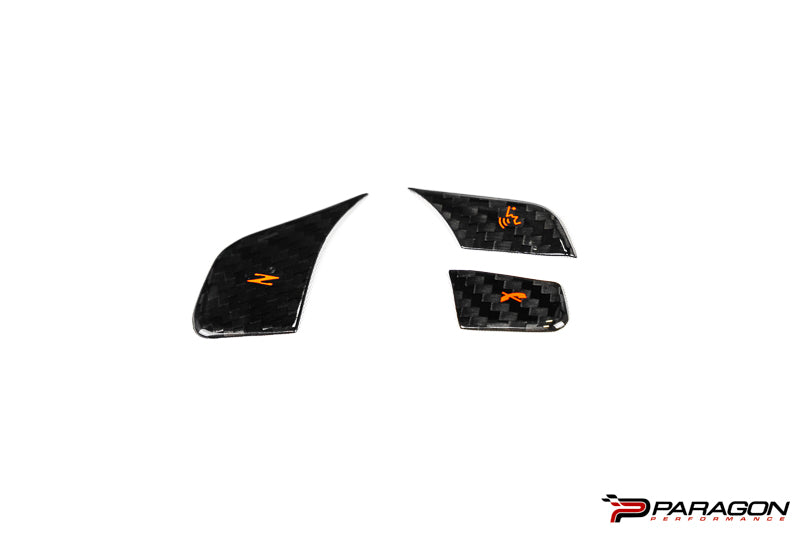 CCS C8 Corvette Steering Wheel Button Covers 1LT Only - NON HEATED