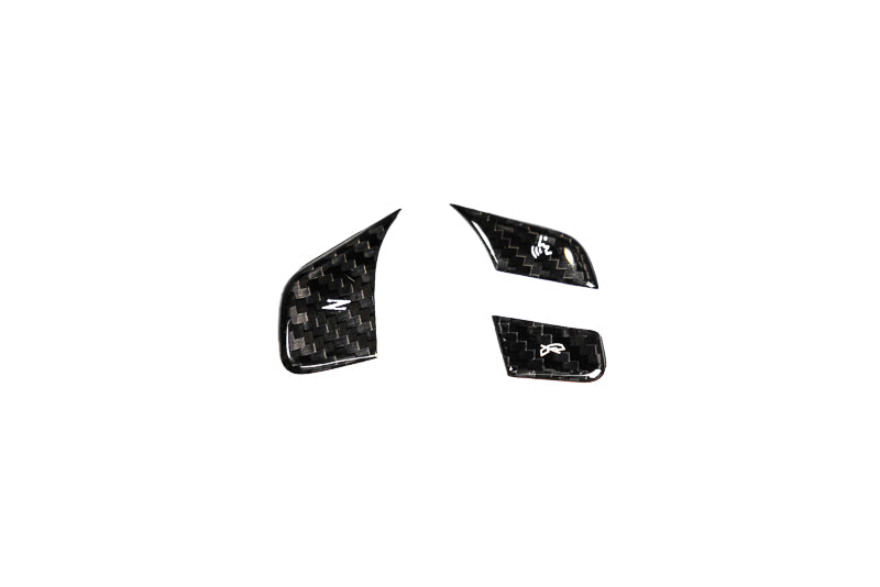 CCS C8 Corvette Steering Wheel Button Covers 1LT Only - NON HEATED