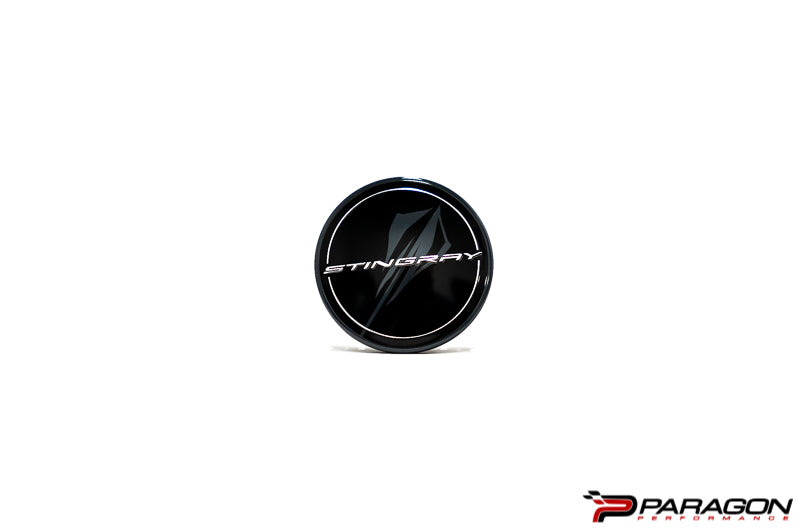 C8 Corvette Stingray center caps - GM OEM