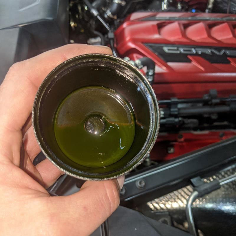 Mishimoto C8 Corvette Baffled Oil Catch Can - Coupe Only