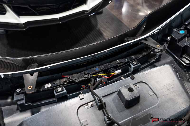 Bracket Installed to bumper