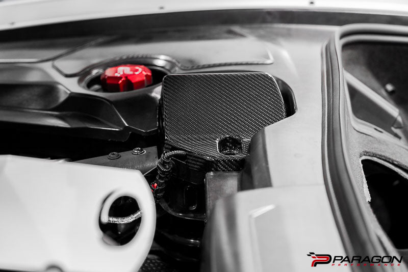 CCS C8 Corvette Carbon Fiber Rear Strut Tower Covers