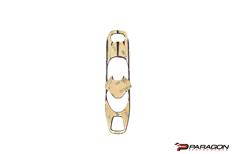 CCS C8 Corvette Red Carbon Fiber Transmission Control Outer Trim