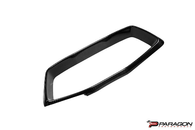 CCS C8 Corvette Carbon Fiber Gauge Cluster Trim Overlay