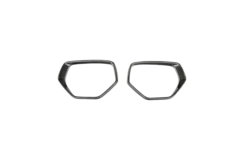 CCS C8 Corvette Carbon Fiber Mirror Inlays - Left & Right