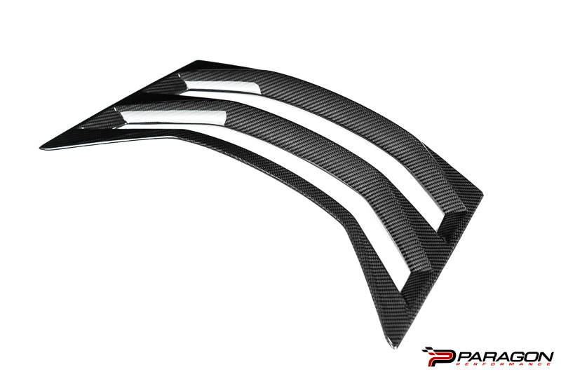 CCS C8 Corvette Convertible Carbon Fiber Hatch Vent Overlay