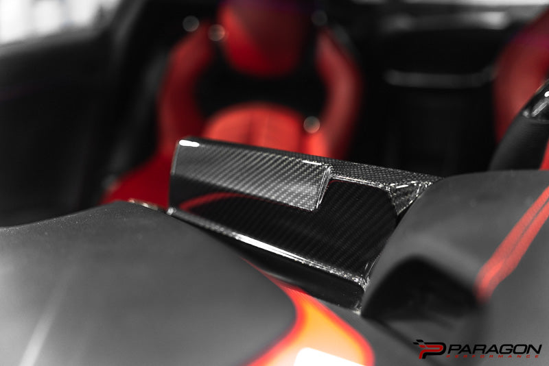CCS C8 Corvette Carbon Fiber Radio Surround Overlay