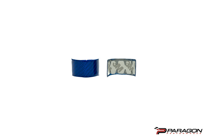 CCS C8 Corvette Blue Carbon Fiber 12 Oclock Steering Wheel Trim