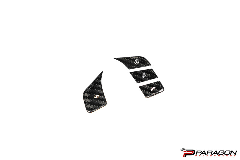 CCS C8 Corvette Steering Wheel Button Covers - Heated