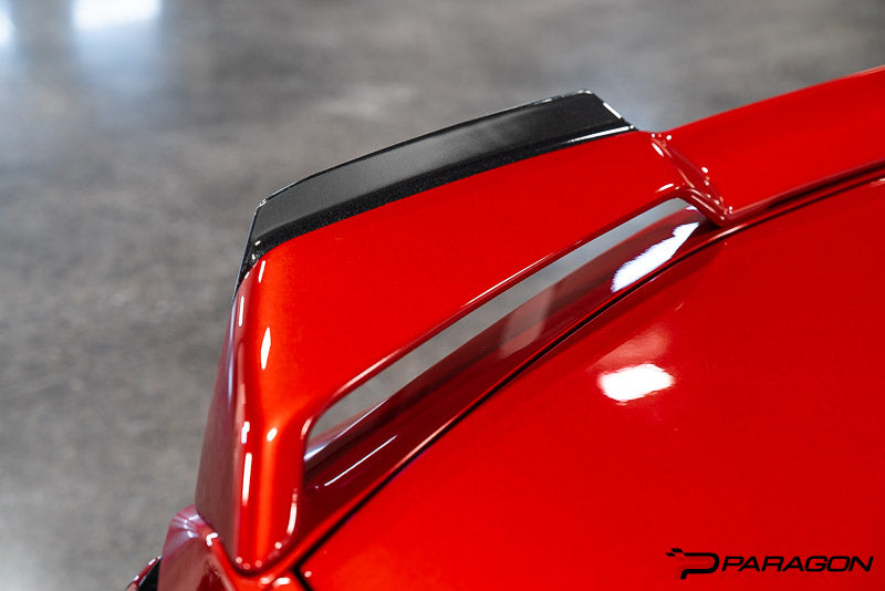 CCS C8 Corvette Z51 Spoiler Wickers - Carbon Flash