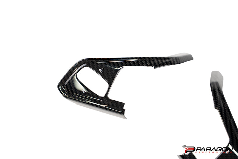 CCS C8 Corvette Steering Wheel Black Side Covers - Heated 24+