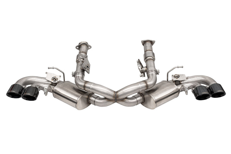 Corsa C8 Corvette Variable Sound 3.0" Cat Back Quad 4.5" Tips w/ NPP