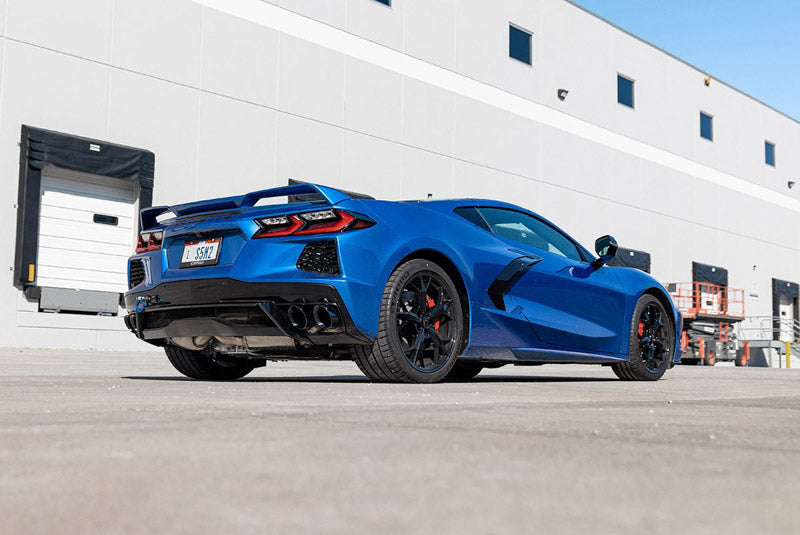Corsa C8 Corvette Variable Sound 3.0" Cat Back Quad 4.5" Tips w/ NPP
