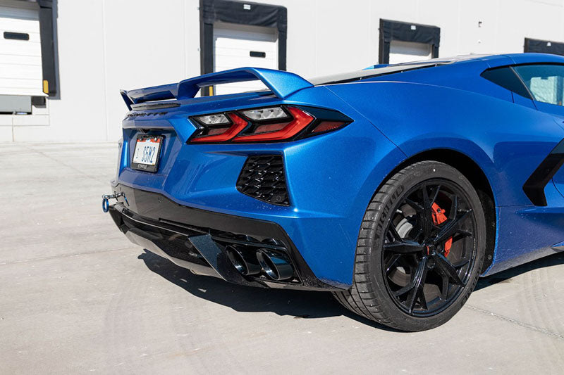 Corsa C8 Corvette Variable Sound 3.0" Cat Back Quad 4.5" Tips w/ NPP