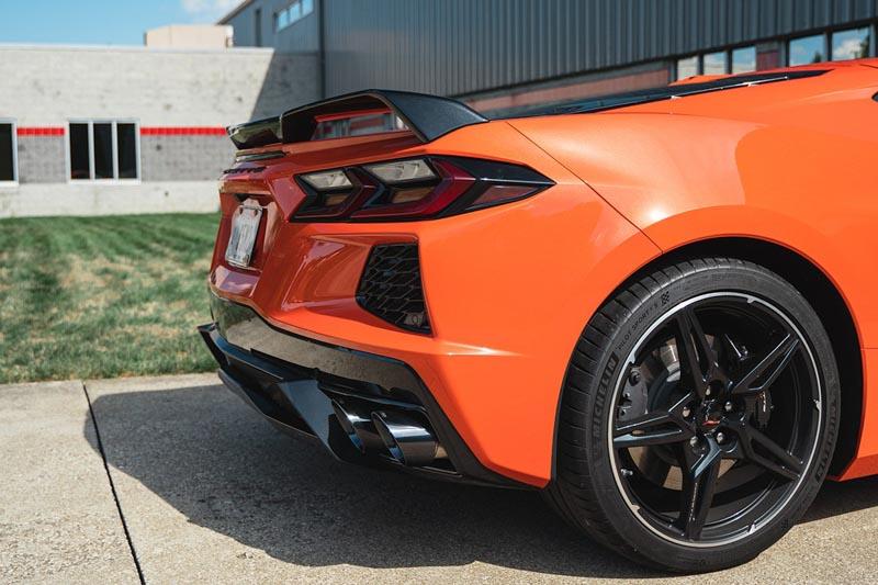 Corsa C8 Corvette Extreme Sound 3.0" Track Cat Back Quad 4.5" Tips