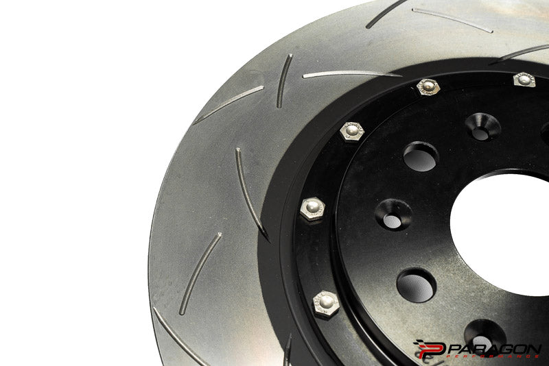 DBA 5000 Series C8 Corvette Z51 Rear Slotted Rotor