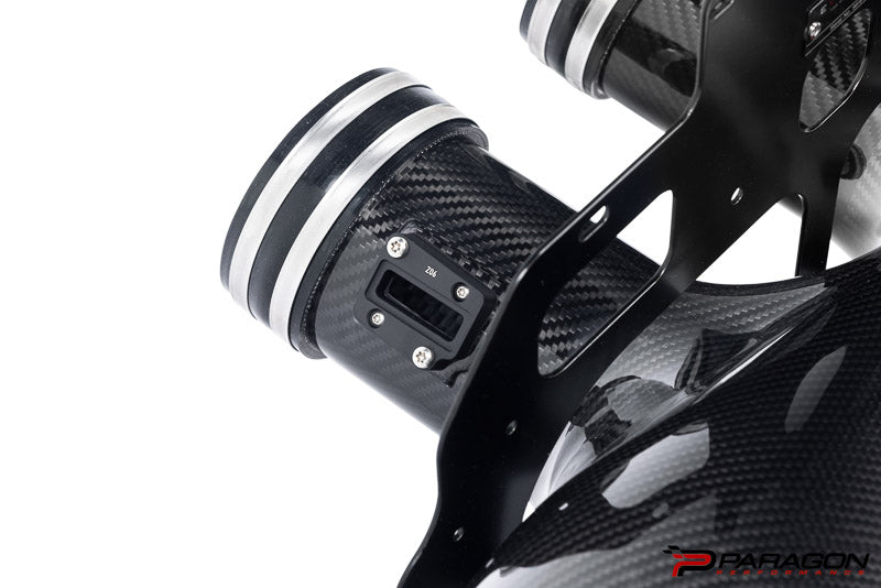Eventuri C8 Corvette Z06 Coupe Carbon Fiber Intake with Clear Lid