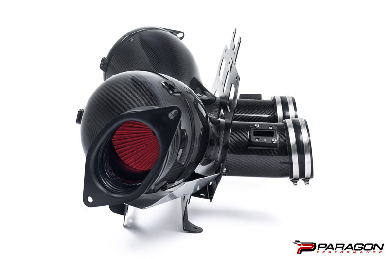Eventuri C8 Corvette Z06 Coupe Carbon Fiber Intake with Clear Lid