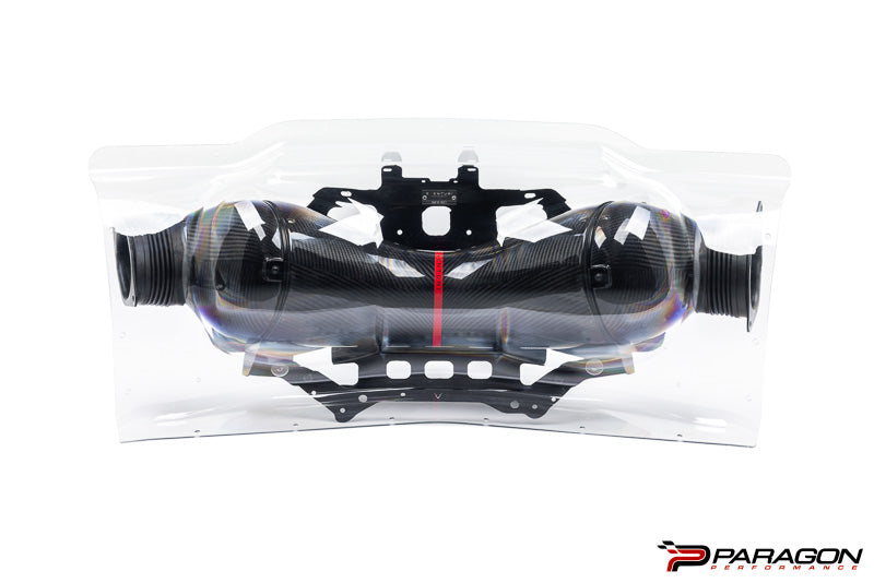 Eventuri C8 Corvette Z06 Coupe Carbon Fiber Intake with Clear Lid