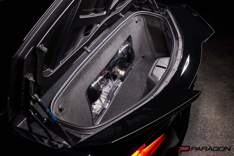 Eventuri C8 Corvette Z06 HTC Carbon Fiber Intake with Clear Lid