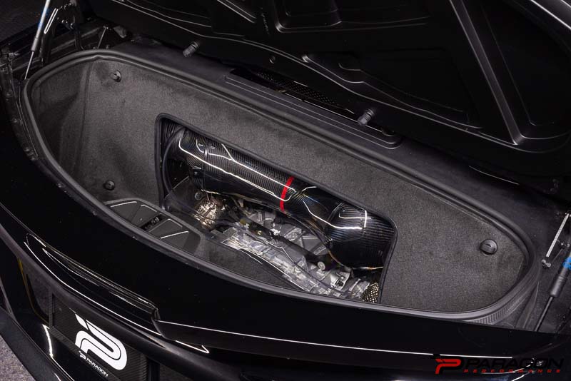 Eventuri C8 Corvette Z06 HTC Carbon Fiber Intake with Clear Lid