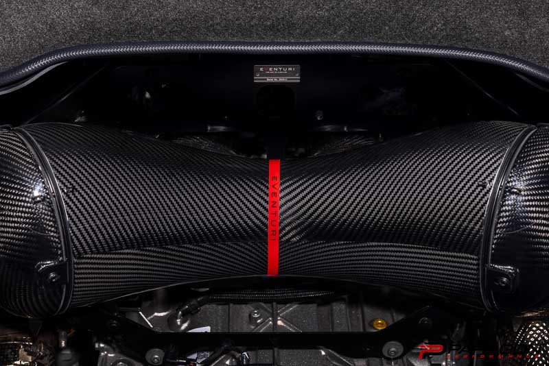 Eventuri C8 Corvette Z06 Coupe Carbon Fiber Intake with Clear Lid