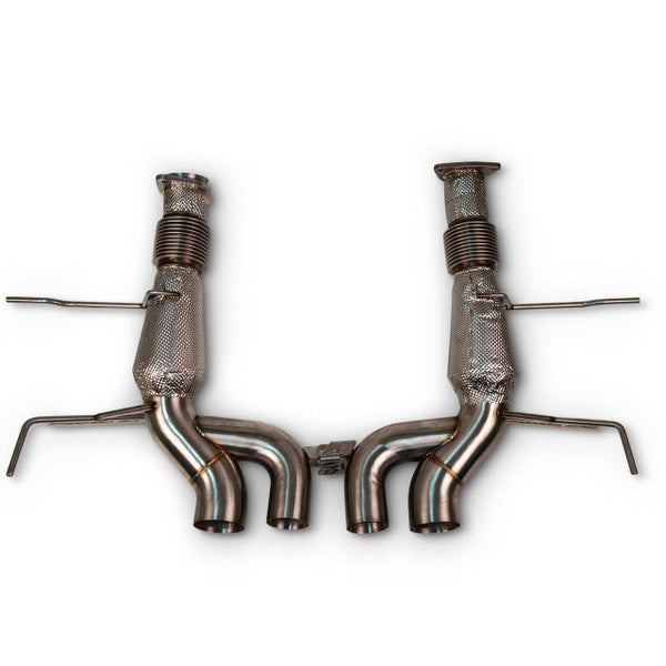 Fabspeed Chevrolet Corvette C8 ZR1 Stainless Steel Megaphone Cat-Back Exhaust System