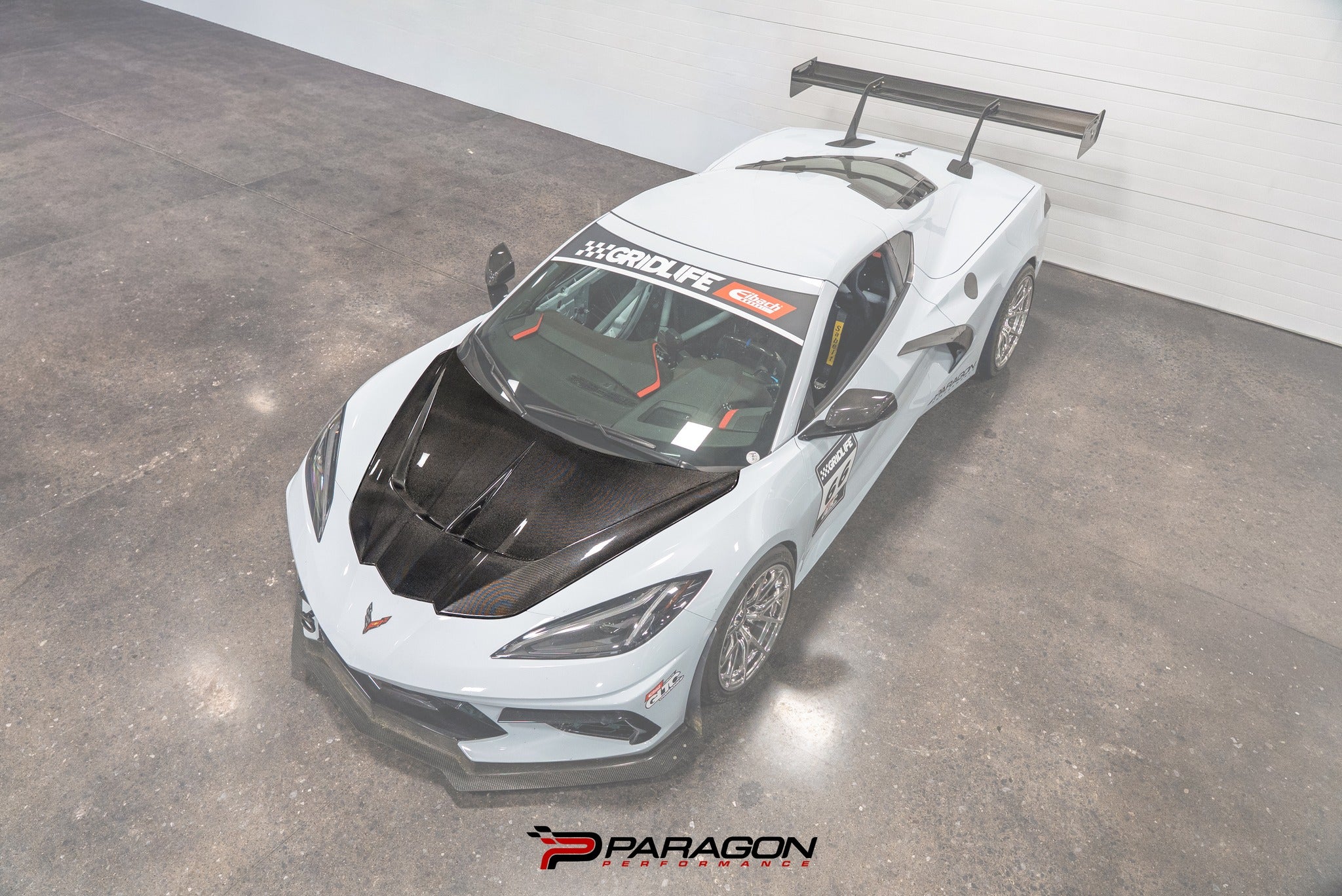 CCS Carbon Fiber Hood Performance Track Style