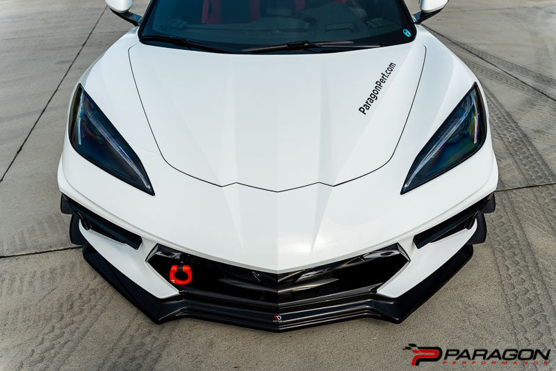 Maxton Design C8 Corvette 4pc Body Kit - Carbon Flash