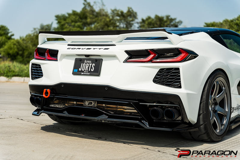 Maxton Design C8 Corvette 4pc Body Kit - Carbon Flash