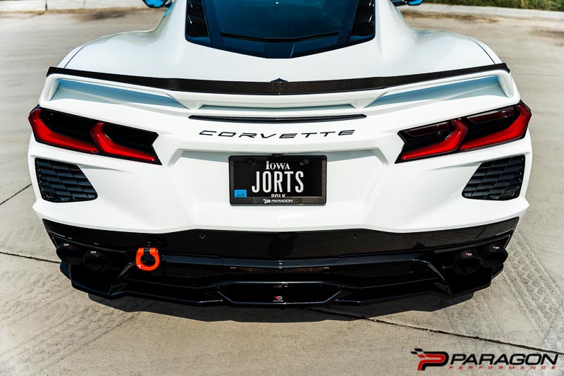 Maxton Design C8 Corvette 4pc Body Kit - Carbon Flash