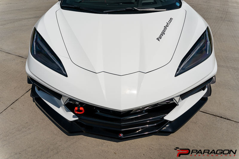 Paragon Maxton C8 Corvette 4pc Body Kit - Winglets - Carbon Flash